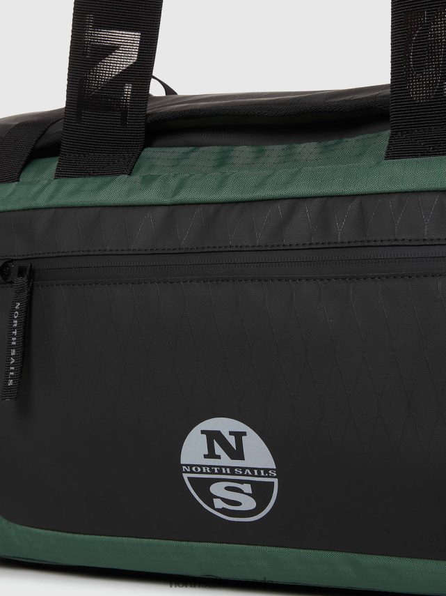 Men North Sails Military green RECYCLED RIPSTOP DUFFLE BAG Accessories 0028HP472