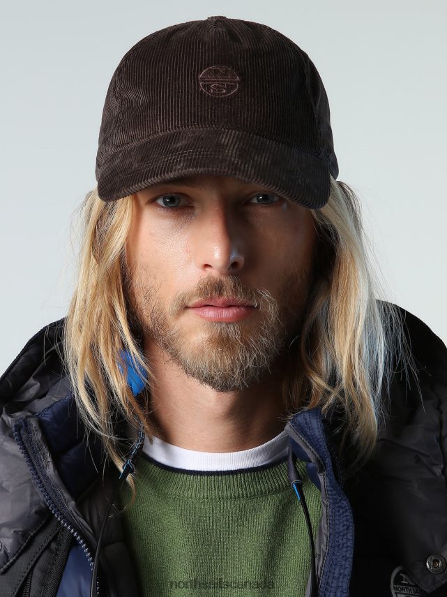 Men North Sails Cocoa VELVET CAP Accessories 0028HP1026