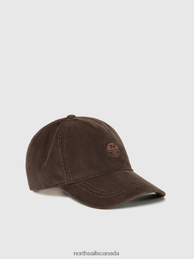 Men North Sails Cocoa VELVET CAP Accessories 0028HP1026