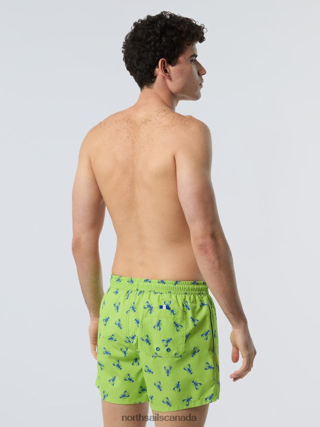 Men North Sails Combo 12 SWIM SHORTS WITH ALL-OVER PRINT Beachwear 0028HP421
