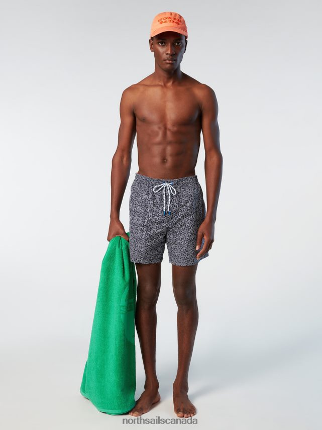 Men North Sails Combo 61 SWIM SHORTS WITH PEACHSKIN FINISH Beachwear 0028HP374