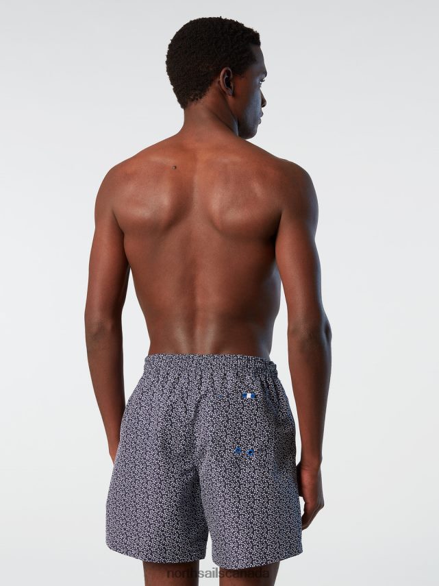 Men North Sails Combo 61 SWIM SHORTS WITH PEACHSKIN FINISH Beachwear 0028HP374