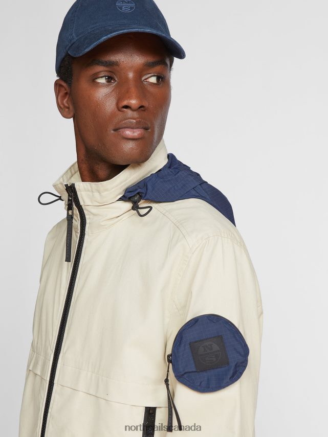 Men North Sails Beige RAIATEA JACKET Clothing 0028HP1222