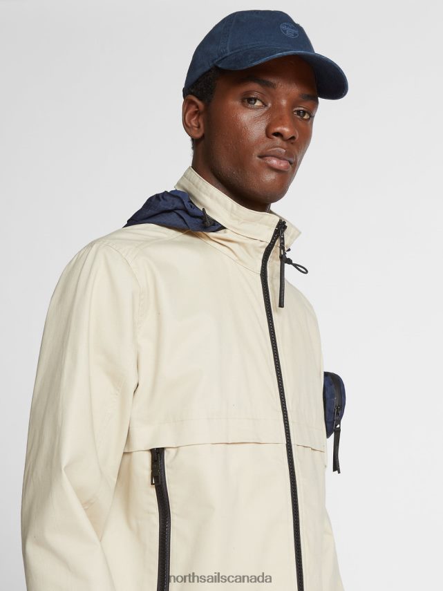 Men North Sails Beige RAIATEA JACKET Clothing 0028HP1222