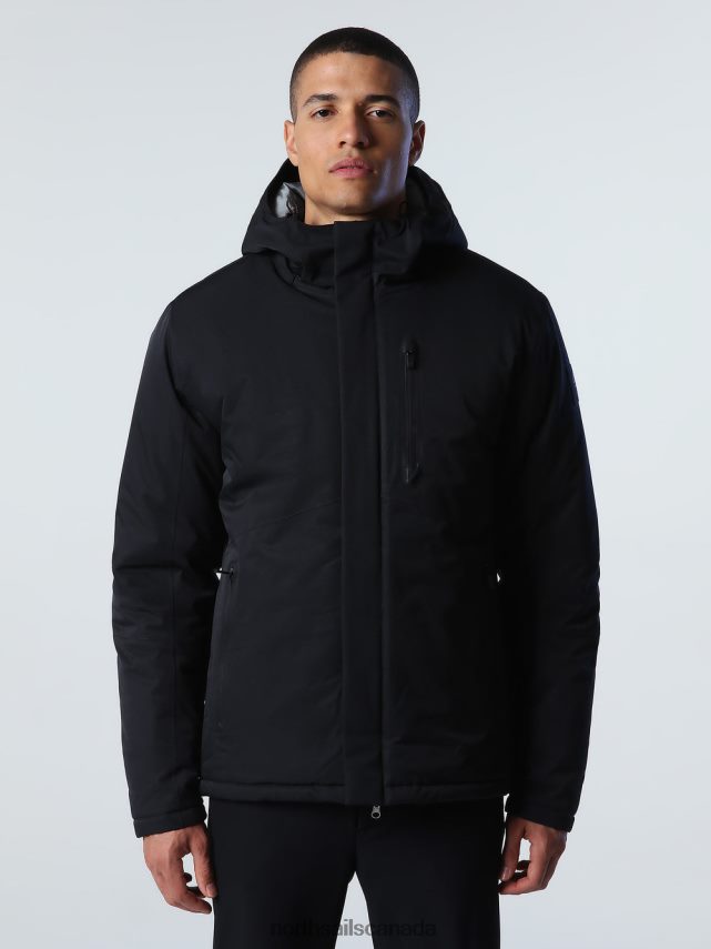 Men North Sails Black ADMIRAL JACKET Clothing 0028HP758