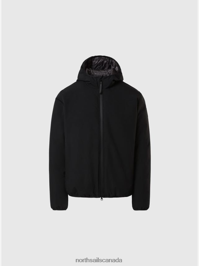 Men North Sails Black HOBART JACKET Clothing 0028HP859