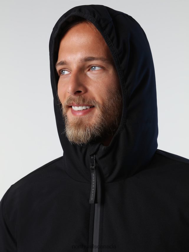 Men North Sails Black HOBART JACKET Clothing 0028HP859