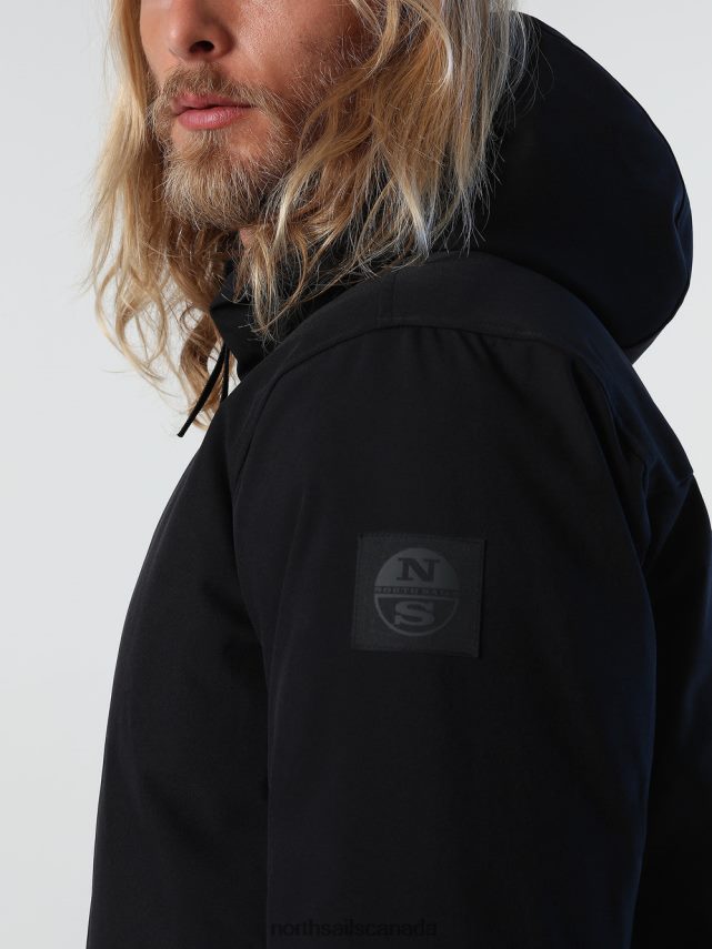 Men North Sails Black HOBART JACKET Clothing 0028HP859
