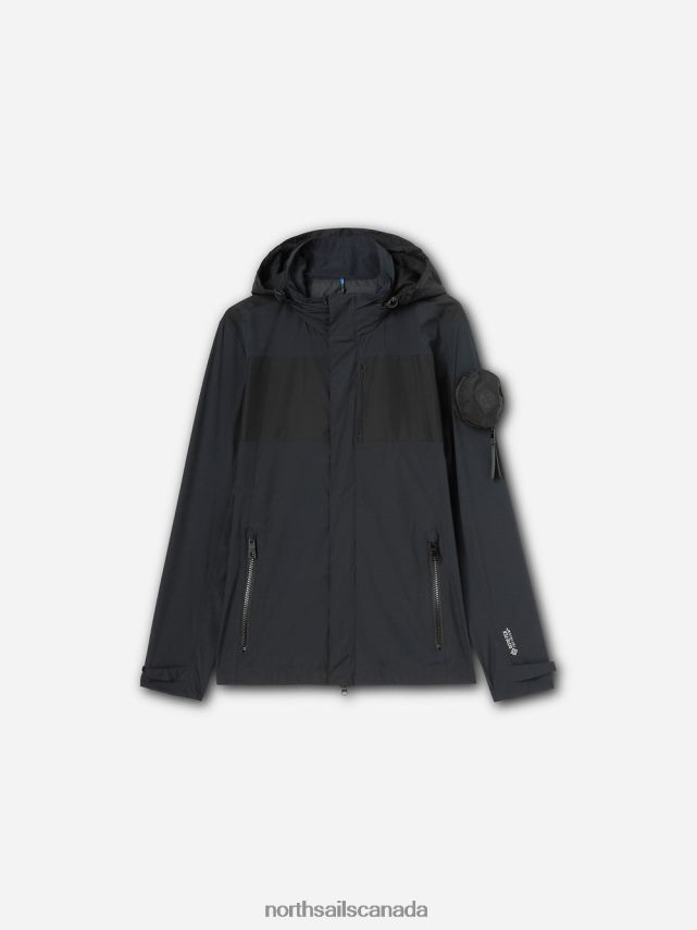 Men North Sails Black MANUAE JACKET Clothing 0028HP1215