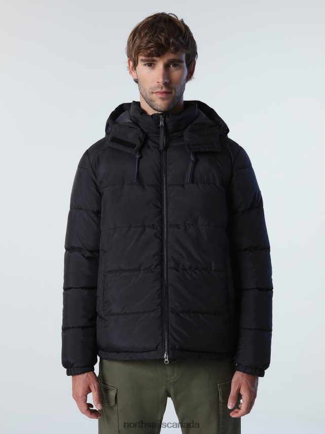 Men North Sails Black OLDEN JACKET Clothing 0028HP959
