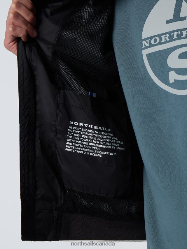 Men North Sails Black SAILOR JACKET 2.0 Clothing 0028HP58