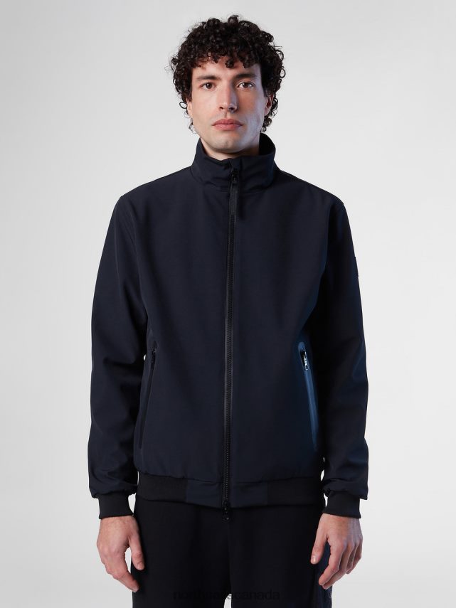 Men North Sails Black SAILOR JACKET TECH Clothing 0028HP61