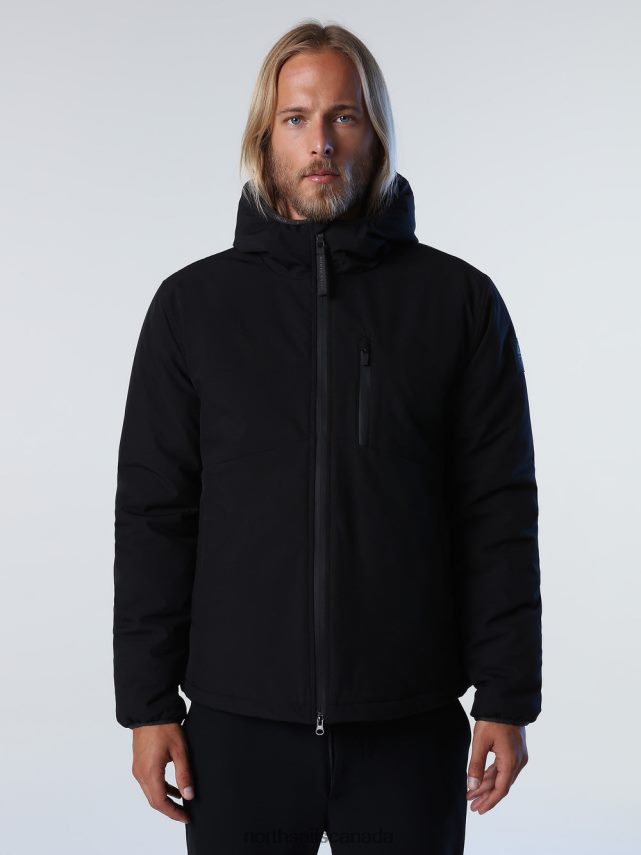 Men North Sails Black STAVANGER JACKET Clothing 0028HP762