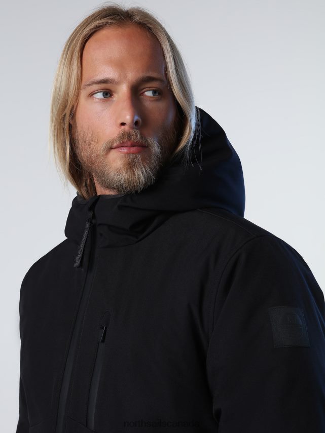 Men North Sails Black STAVANGER JACKET Clothing 0028HP762
