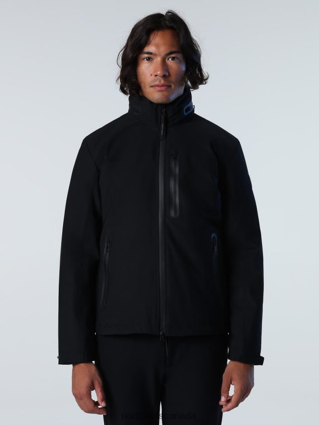 Men North Sails Black TECH Jacket Clothing 0028HP865