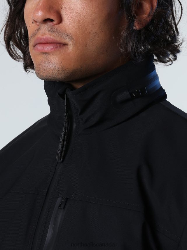 Men North Sails Black TECH Jacket Clothing 0028HP865