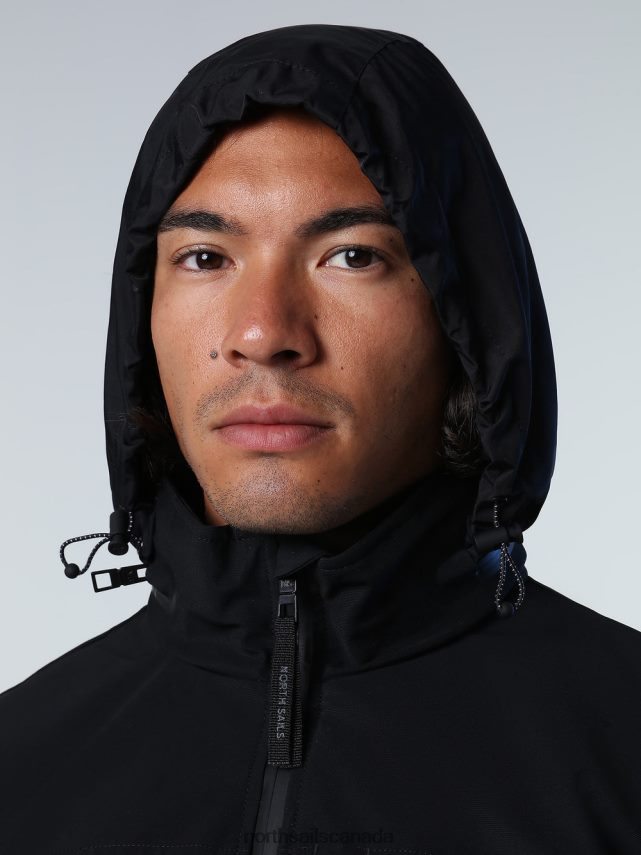 Men North Sails Black TECH Jacket Clothing 0028HP865