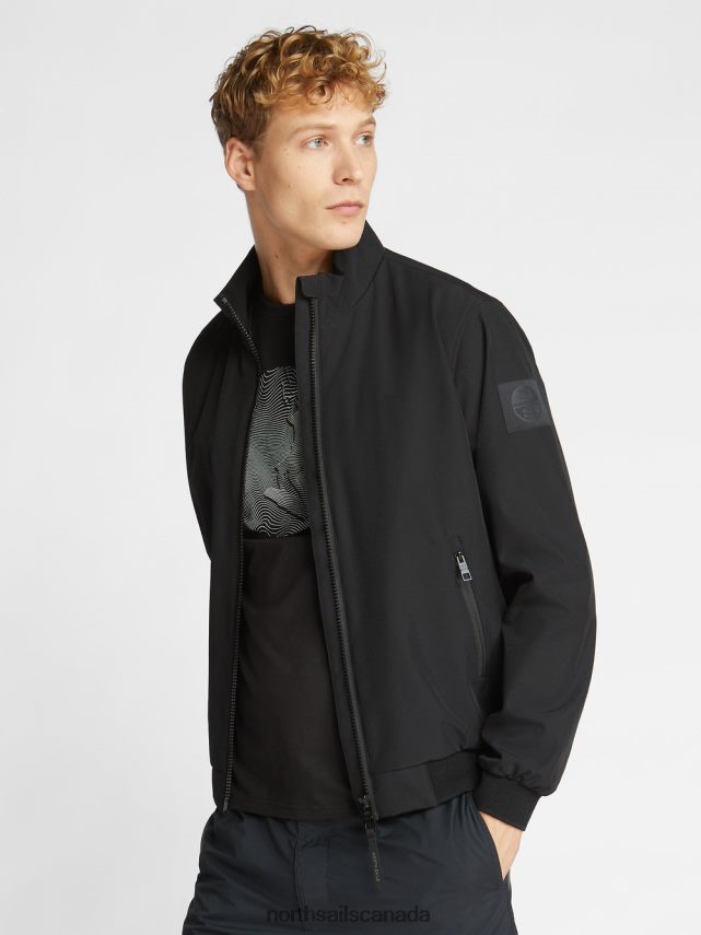 Men North Sails Black TETIAROA JACKET Clothing 0028HP1152
