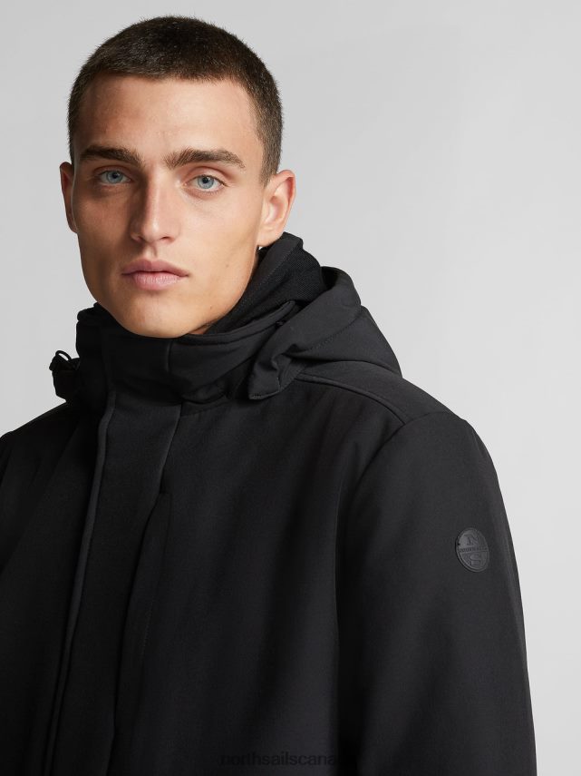 Men North Sails Black VARBERG JACKET Clothing 0028HP1333
