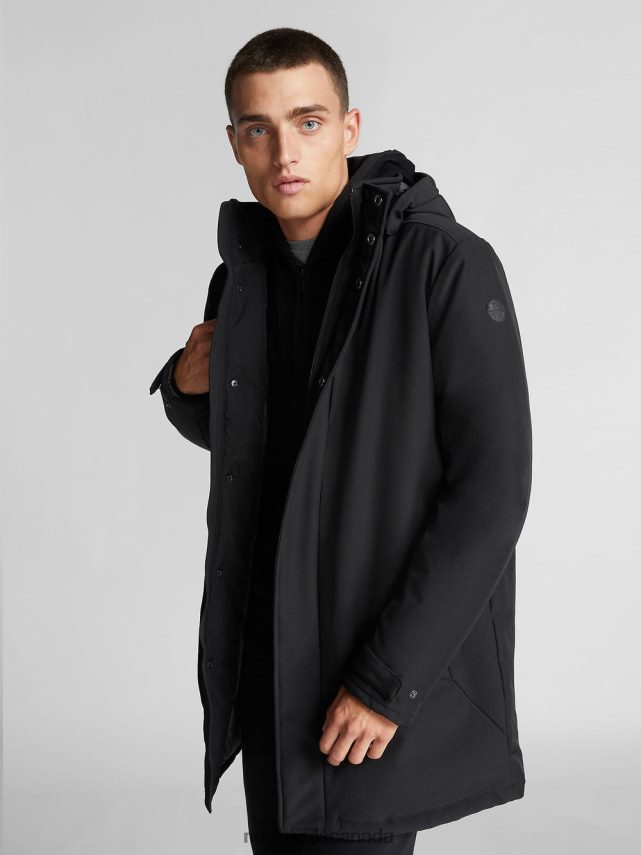 Men North Sails Black VARBERG JACKET Clothing 0028HP1333