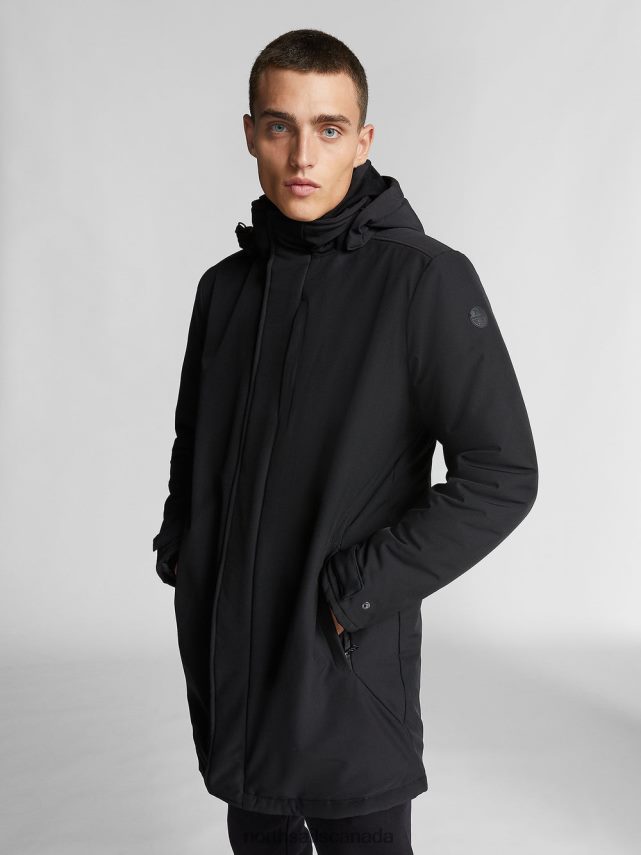 Men North Sails Black VARBERG JACKET Clothing 0028HP1333