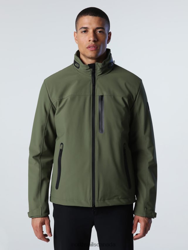 Men North Sails Bronze green TECH Jacket Clothing 0028HP862