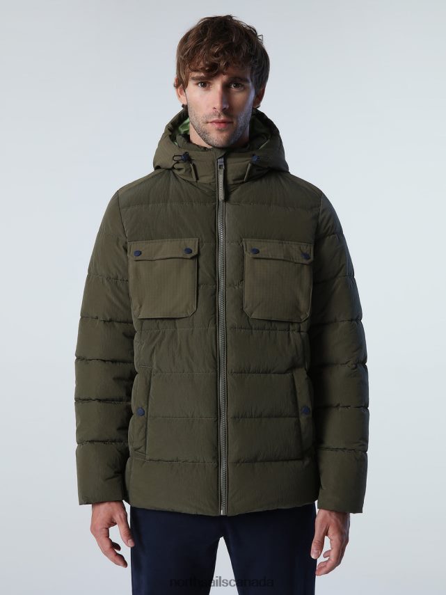 Men North Sails Ivy green MOFFEN JACKET Clothing 0028HP849