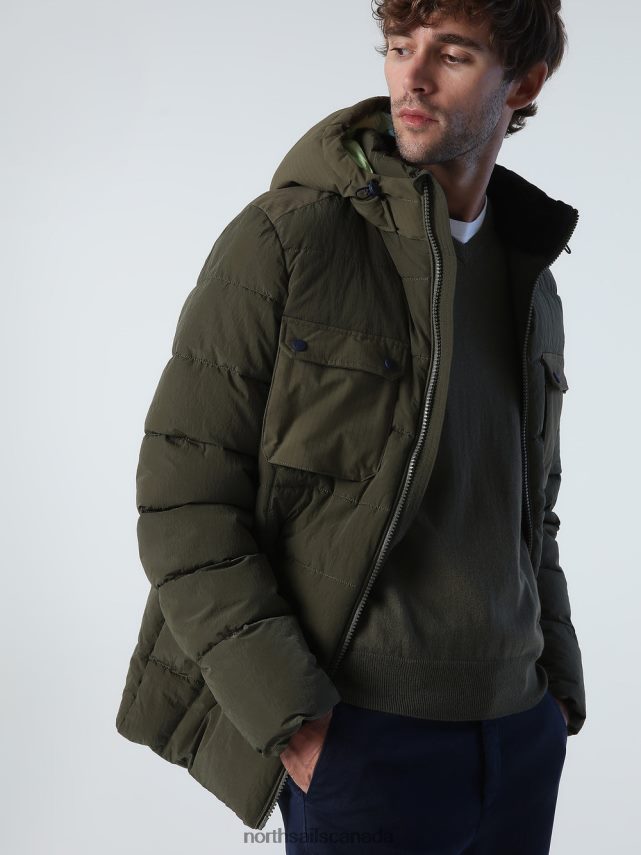 Men North Sails Ivy green MOFFEN JACKET Clothing 0028HP849