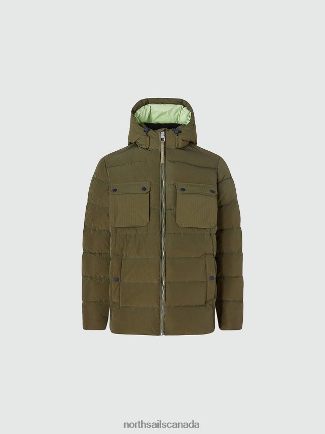 Men North Sails Ivy green MOFFEN JACKET Clothing 0028HP849