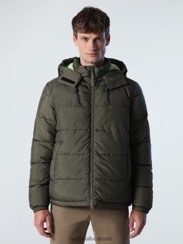 Men North Sails Ivy green OLDEN JACKET Clothing 0028HP956