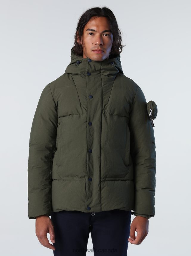Men North Sails Ivy green TROMSO JACKET Clothing 0028HP1038