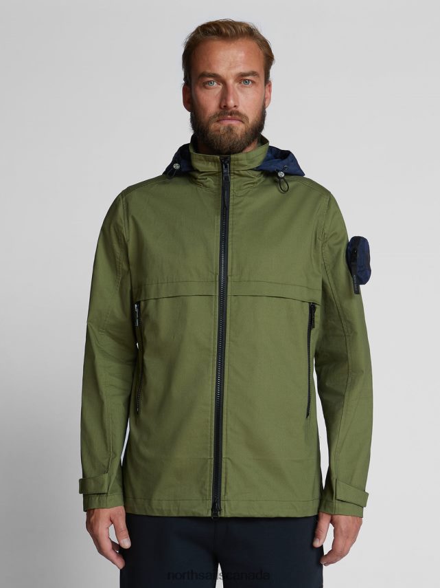 Men North Sails Olive green RAIATEA JACKET Clothing 0028HP1223