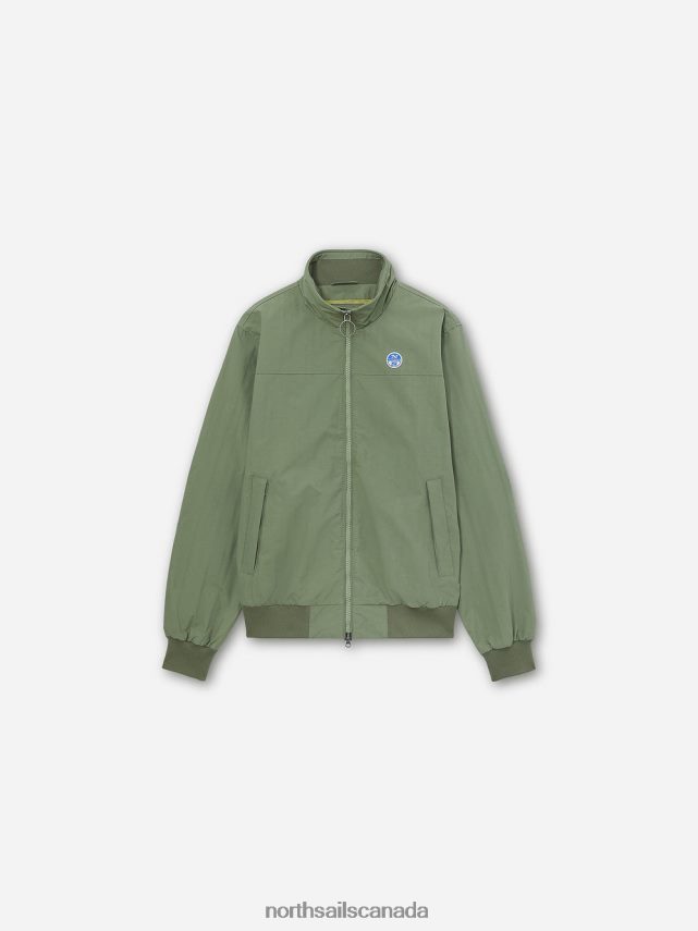 Men North Sails Olive green SAILOR JACKET Clothing 0028HP1219