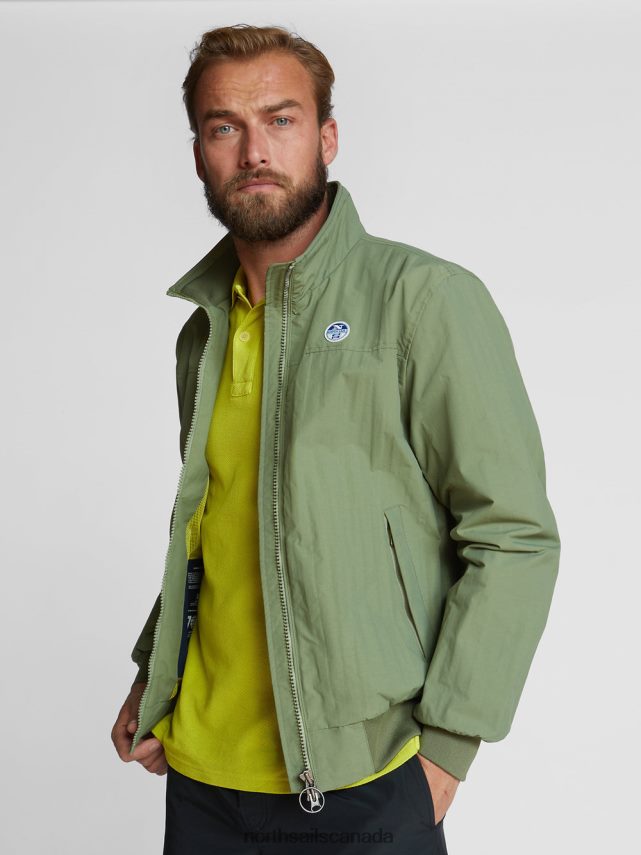 Men North Sails Olive green SAILOR JACKET Clothing 0028HP1219