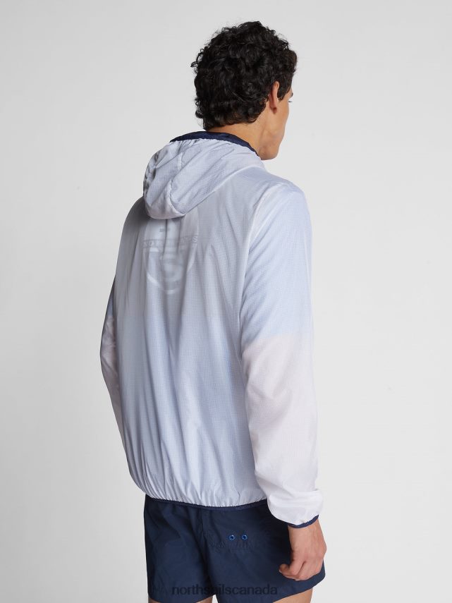 Men North Sails White REWIND JACKET Clothing 0028HP1095