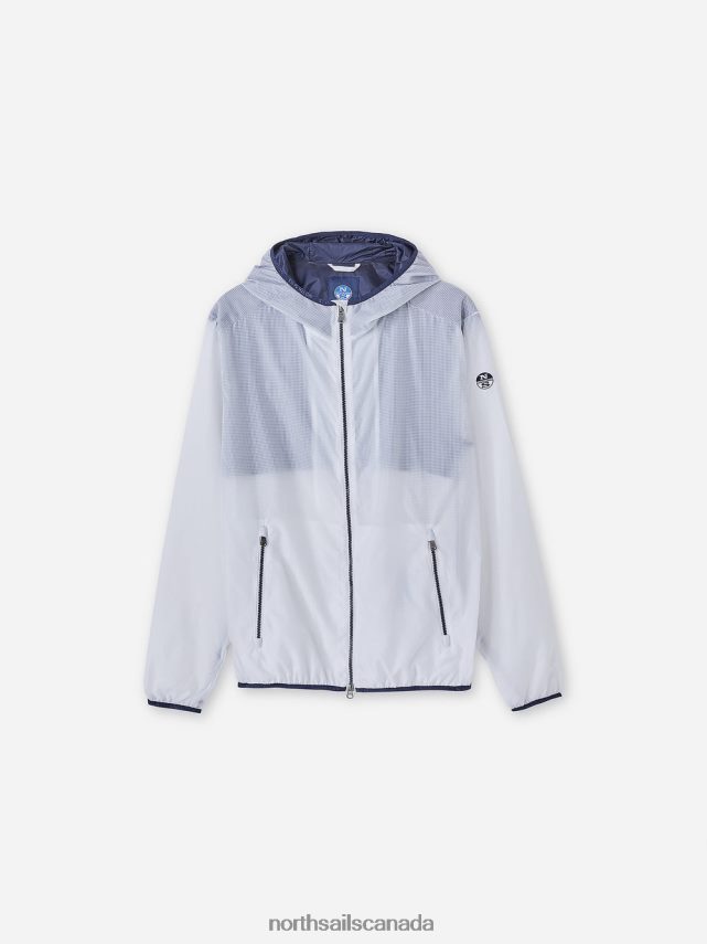 Men North Sails White REWIND JACKET Clothing 0028HP1095