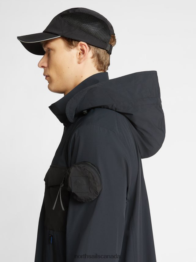 Men North Sails Black MAETHIA PARKA Clothing 0028HP1292