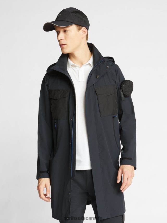 Men North Sails Black MAETHIA PARKA Clothing 0028HP1292