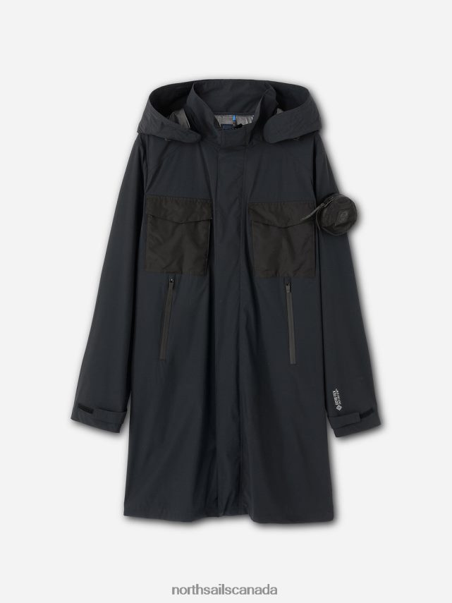 Men North Sails Black MAETHIA PARKA Clothing 0028HP1292