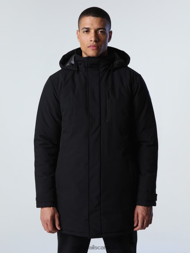 Men North Sails Black VARBERG PARKA Clothing 0028HP760