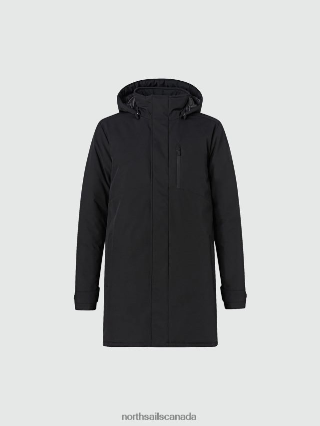 Men North Sails Black VARBERG PARKA Clothing 0028HP760