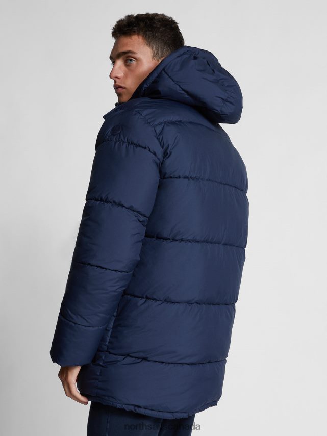 Men North Sails Navy blue DOCK PARKA Clothing 0028HP1313