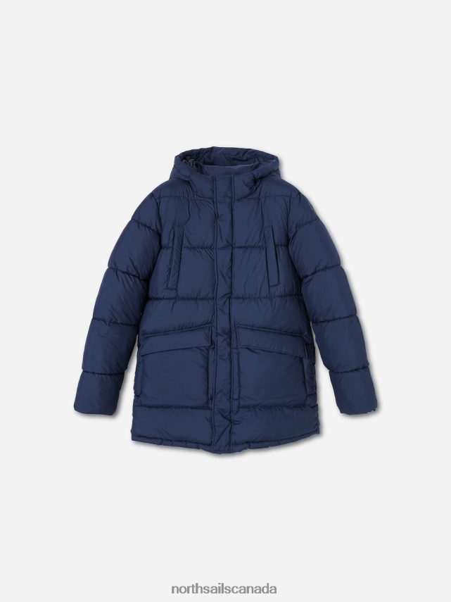 Men North Sails Navy blue DOCK PARKA Clothing 0028HP1313