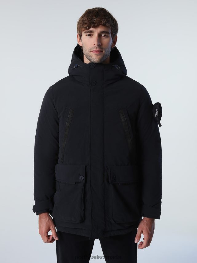 Men North Sails Navy blue GLOMMA PARKA Clothing 0028HP861