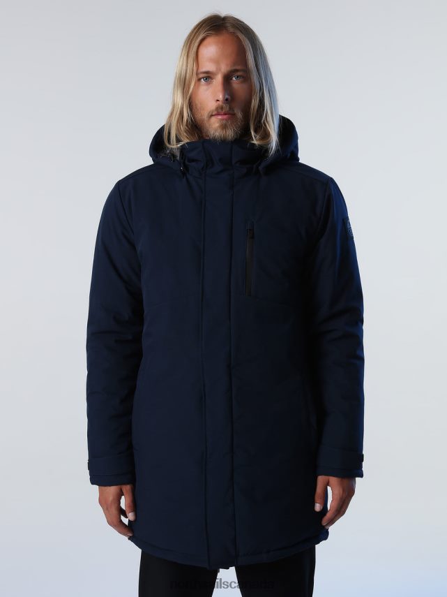 Men North Sails Navy blue VARBERG PARKA Clothing 0028HP759