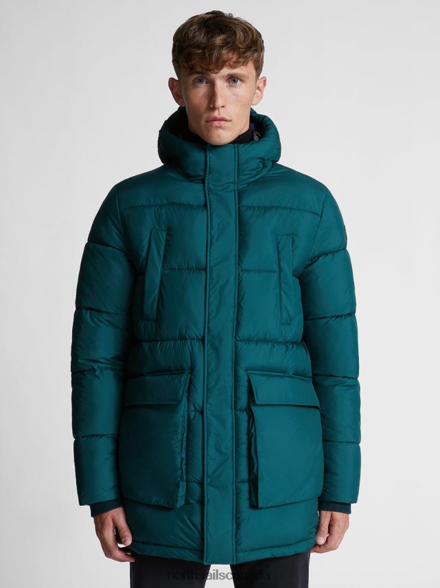 Men North Sails Ponderosa pine DOCK PARKA Clothing 0028HP1311
