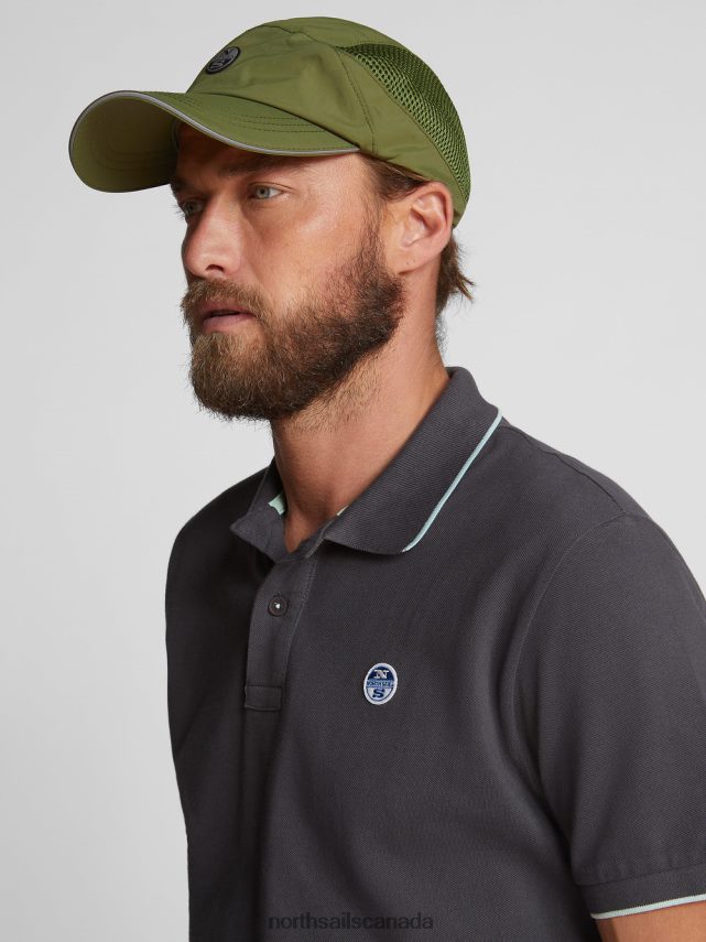 Men North Sails Asphalt PRINTED POLO SHIRT Clothing 0028HP1060
