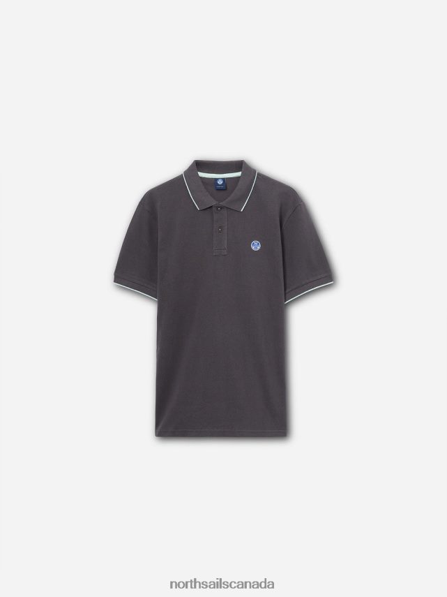 Men North Sails Asphalt PRINTED POLO SHIRT Clothing 0028HP1060
