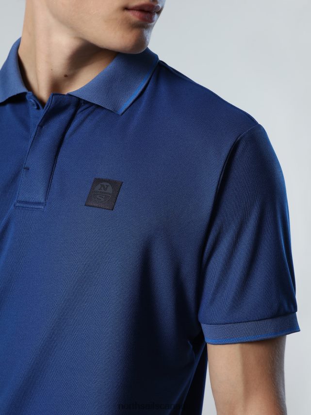 Men North Sails Ocean blue COOLMAX POLO SHIRT Clothing 0028HP108