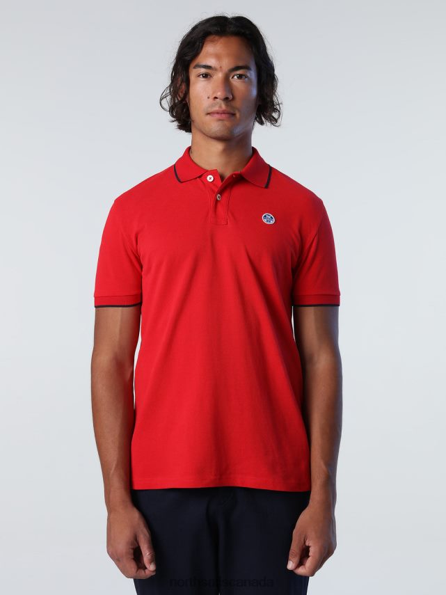 Men North Sails Red PRINTED POLO SHIRT Clothing 0028HP935
